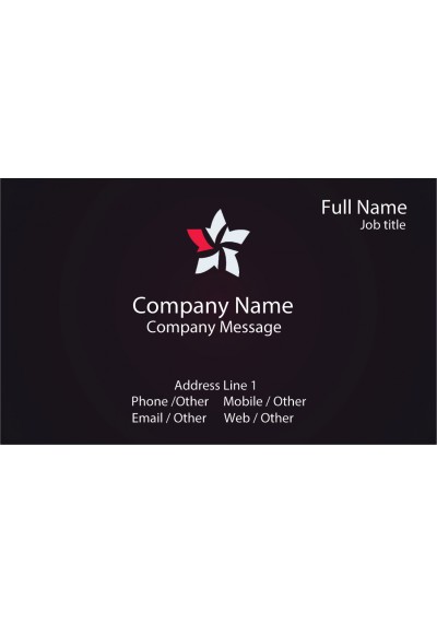 Star Logo Business Card